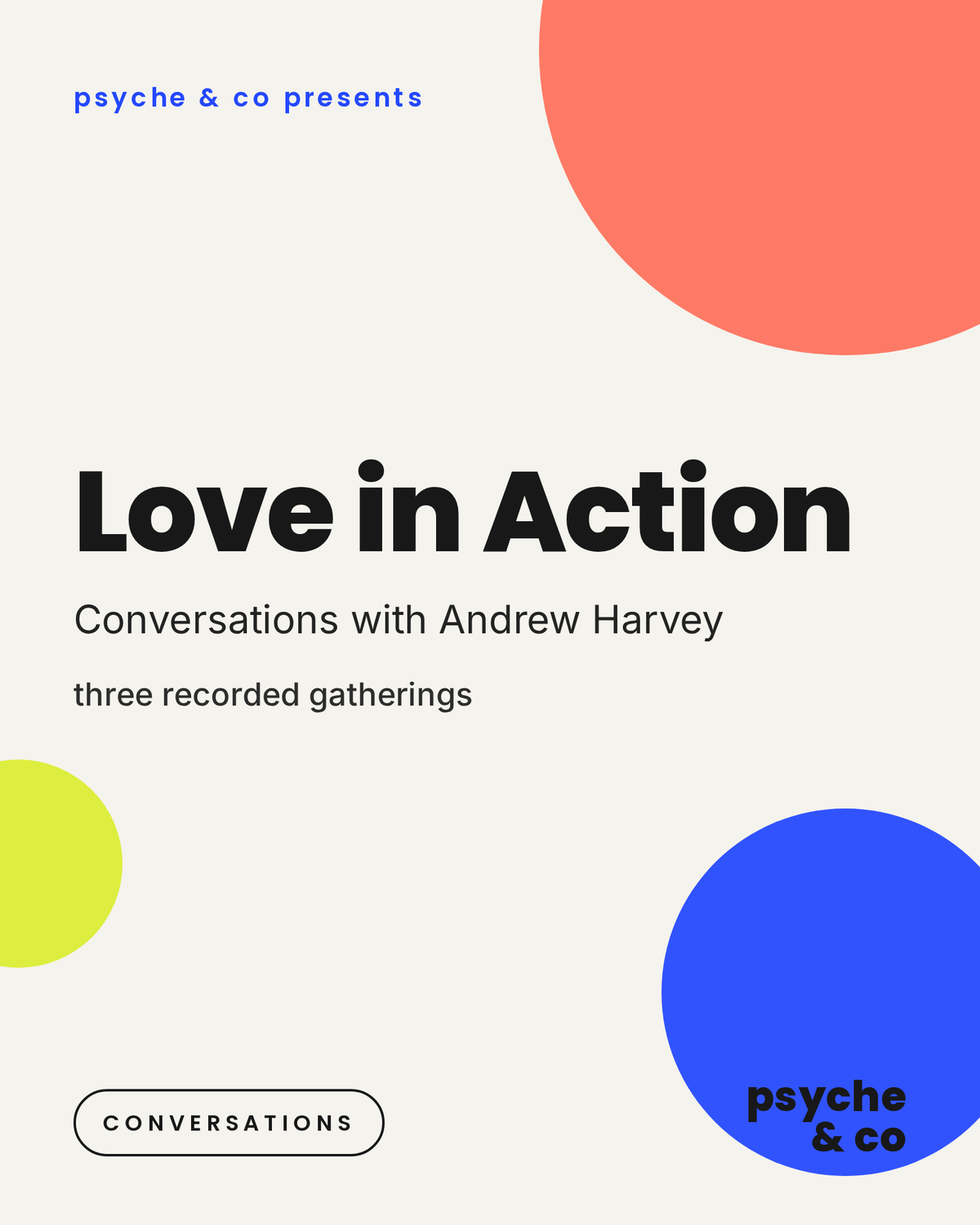 Love in Action — Psyche & Co. cover