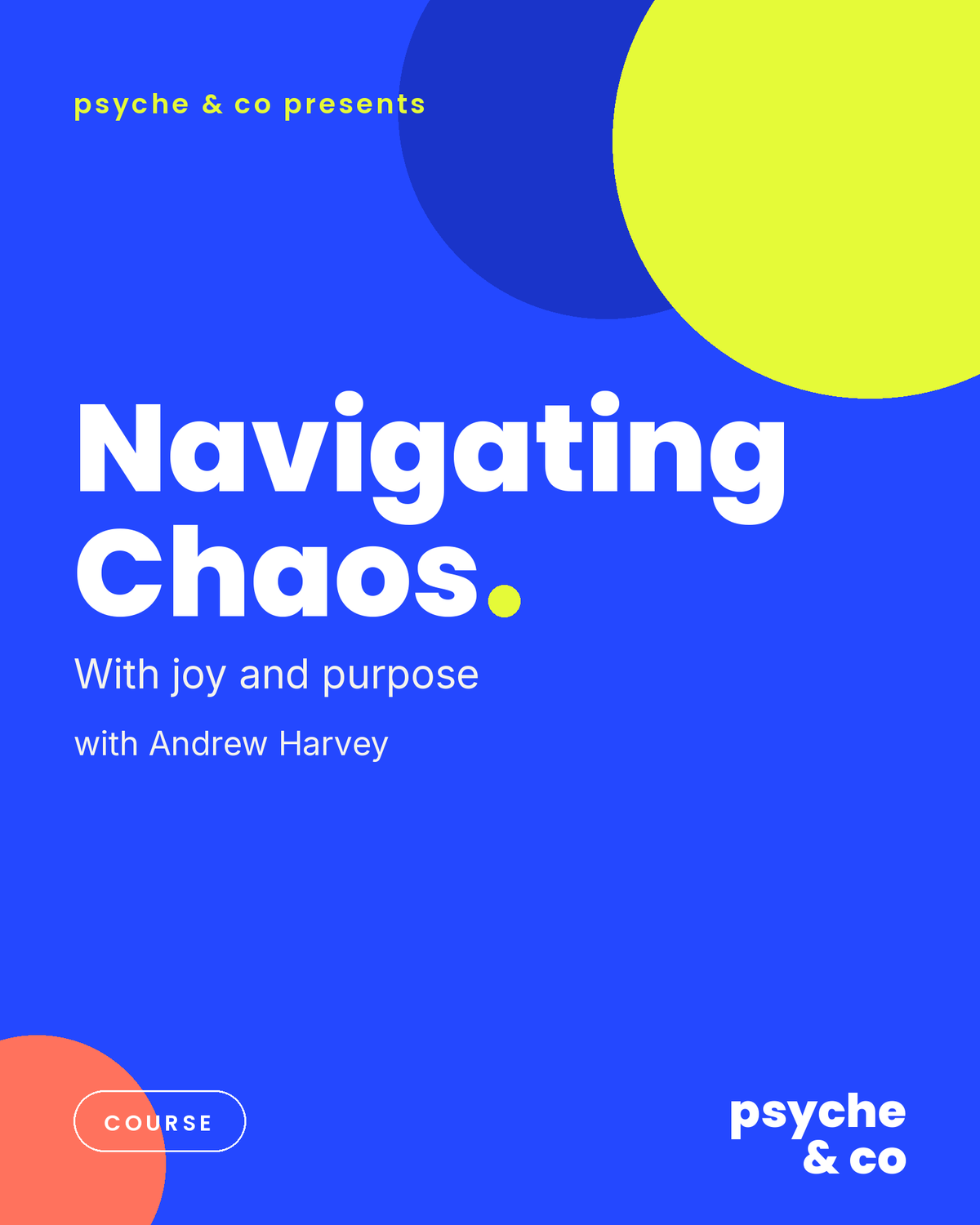 Navigating Chaos — Psyche & Co. cover