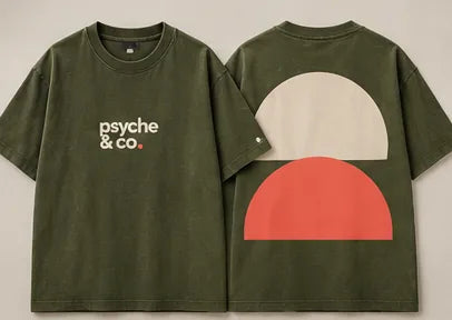 The Rising Tee by psyche & co., Olive